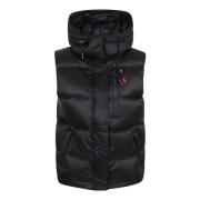 Blauwe Eendendons Gilet Polo Ralph Lauren , Black , Dames