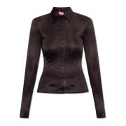 Shirt C-Elaia Diesel , Black , Dames