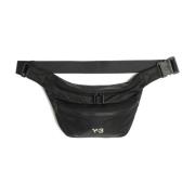 Zwarte Stijlvolle Tas Y-3 , Black , Heren