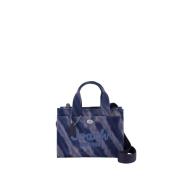 Tie Dye Cargo Tote Bag Coach , Blue , Dames