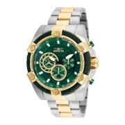 Bolt Heren Quartz Horloge Groene Wijzerplaat Invicta Watches , Gray , ...