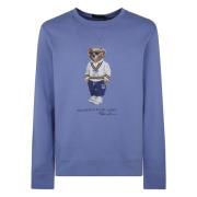 Lange mouw beren sweatshirt Polo Ralph Lauren , Blue , Heren