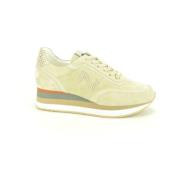 Beige Daim Runner Stijlvol Tapijt Enterprise Japan , Beige , Dames