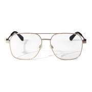 Metalen Optische Monturen Brilmontuur Stijl 7J Off White , Gray , Dame...