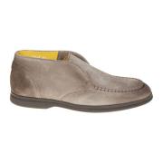 Lichtbruine Suède Desert Boot Doucal's , Brown , Heren