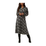 Wing Shirt Dress in Grijs Co'Couture , Black , Dames