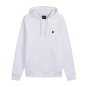 Lyle; Scott pullover hoodie wit Lyle & Scott , White , Heren