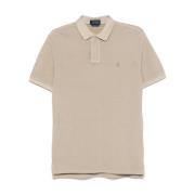 Beige Polo Shirt met Pony Borduurwerk Polo Ralph Lauren , Beige , Here...