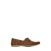 Bruine Suède Loafer Schoenen Tom Ford , Brown , Heren