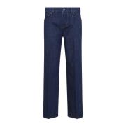 Blauwe Jeans Elegantie Mode Stijl Gucci , Blue , Dames