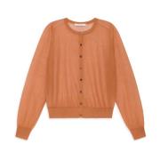 Tulle Cardigan Maliparmi , Orange , Dames