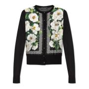 Vest met bloemenpatroon Dolce & Gabbana , Black , Dames