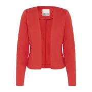 Rode Blazer Korte Jas Mars Ichi , Red , Dames