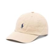 Beige Polo Bear Baseball Cap Polo Ralph Lauren , Beige , Heren