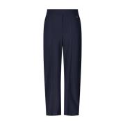 Jersey Sportswear High-Waist Cropped Pants Raffaello Rossi , Blue , Da...