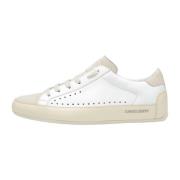 Leather and suede sneakers Dafne Candice Cooper , White , Dames