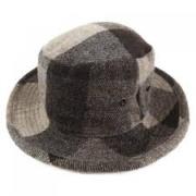 Bruin Melange Gebreide Muts Hat Acne Studios , Multicolor , Dames