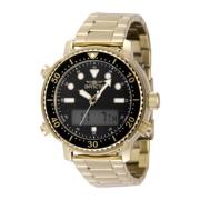 Pro Diver Heren Quartz Horloge Invicta Watches , Yellow , Heren