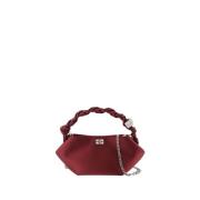 Mini Soir Crossbody Tas - Rood Ganni , Red , Dames