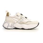 Beige Sneakers voor Vrouwen Voile Blanche , Beige , Dames