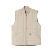 Stevige Weerbestendige Vest Voering Carhartt Wip , Beige , Heren