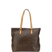 Pre-owned Canvas louis-vuitton-bags Louis Vuitton Vintage , Brown , Da...