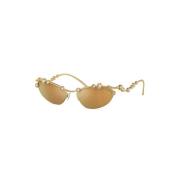 Sk7016 40047P Sunglasses Swarovski , Yellow , Dames