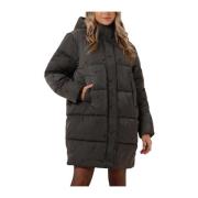 Bull Puffer Coat voor dames Alix The Label , Gray , Dames