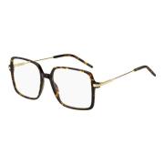 Bruin Havana Goud Brilmontuur Hugo Boss , Brown , Unisex