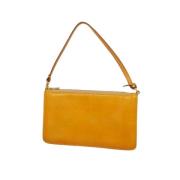 Pre-owned Leather louis-vuitton-bags Louis Vuitton Vintage , Yellow , ...