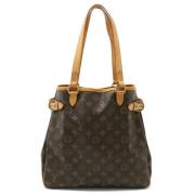 Pre-owned Canvas shoulder-bags Louis Vuitton Vintage , Brown , Dames