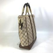 Pre-owned Cotton louis-vuitton-bags Louis Vuitton Vintage , Beige , Da...