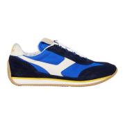 Blauwe Sneaker Trainer '74 Stijl Pantofola d'Oro , Multicolor , Heren