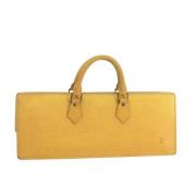 Pre-owned Leather louis-vuitton-bags Louis Vuitton Vintage , Yellow , ...