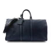 Pre-owned Leather louis-vuitton-bags Louis Vuitton Vintage , Blue , He...