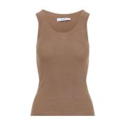 Neutrale Wol Topwear Max Mara , Brown , Dames