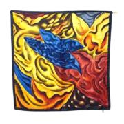 Pre-owned Silk scarves Louis Vuitton Vintage , Multicolor , Dames