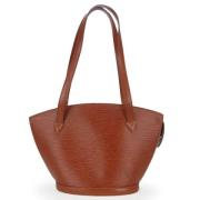 Pre-owned Leather louis-vuitton-bags Louis Vuitton Vintage , Brown , D...