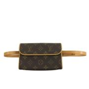 Pre-owned Fabric louis-vuitton-bags Louis Vuitton Vintage , Brown , Da...