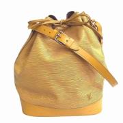 Pre-owned Leather shoulder-bags Louis Vuitton Vintage , Yellow , Dames