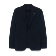 Blauwe Jassen voor Mannen Lardini , Blue , Heren