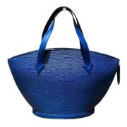 Pre-owned Leather louis-vuitton-bags Louis Vuitton Vintage , Blue , Da...