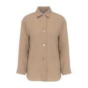 Elegante Terni Shirt Max Mara , Brown , Dames