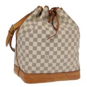 Pre-owned Canvas louis-vuitton-bags Louis Vuitton Vintage , White , Da...