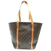 Pre-owned Canvas louis-vuitton-bags Louis Vuitton Vintage , Brown , Da...