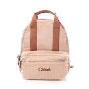 Pre-owned Velvet backpacks Chloé Pre-owned , Pink , Dames