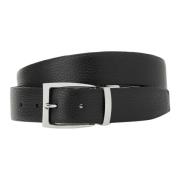 Belts Canali , Black , Heren