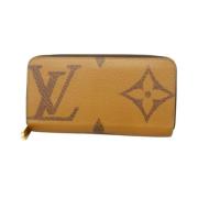 Pre-owned Canvas wallets Louis Vuitton Vintage , Brown , Dames