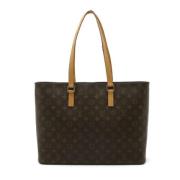 Pre-owned Canvas louis-vuitton-bags Louis Vuitton Vintage , Brown , Da...