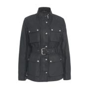 Zwarte Field-Jacket voor Vrouwen Belstaff , Black , Dames